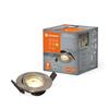 LEDVANCE zapuštěné svítidlo Spotlight Recess Set vč. LEDVANCE LED 4.3W GU10 kartáčovaný nikl 4058075573017