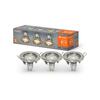 LEDVANCE zapuštěné svítidlo Spotlight Recess Set vč. LEDVANCE LED 3x2.6W GU10 kartáčovaný nikl 4058075611290