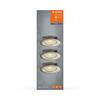 LEDVANCE zapuštěné svítidlo Spot Set Adj Simple Dim 3 x 4.9W 2700K kartáčovaný nikl 4058075617766