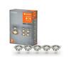 LEDVANCE zapuštěné svítidlo Spotlight Recess Set vč. LEDVANCE LED 5x2.6W GU10 kartáčovaný nikl 4058075711051
