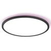 LEDVANCE SMART+ Wifi Orbis Ultra Slim Backlight stropní svítidlo černé 400mm RGB + TW 4058075752801
