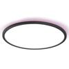 LEDVANCE SMART+ Wifi Orbis Ultra Slim Backlight stropní svítidlo černé 400mm RGB + TW 4058075752801