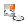 LEDVANCE stropní svítidlo Orbis Ultra Slim Backlight Click-Dim 235mm černá 15W 4058075752863