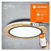 LEDVANCE SMART+ Wifi Orbis stropní svítidlo dřevo 400mm TW 4058075754751