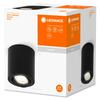 LEDVANCE stropní bodové svítidlo Spot Surface Round GU10 černá 4058075758629