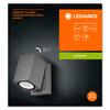 LEDVANCE venkovní nástěnné svítidlo ENDURA Classic Cube Adjustable Wall stříbrná 4058075763586