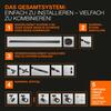 LEDVANCE 1f Tracklight flexibilní spojka černá 4058075764101