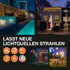 LEDVANCE venkovní nástěnné svítidlo ENDURA Style Solar Oval S Wall Sensor 4W 3000K 4058075766266