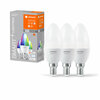 LEDVANCE SMART+ WiFi B40 4,9W 230V RGBW FR E14 TRIPLE PACK 4058075779075