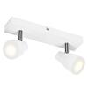 LEDVANCE bodové svítidlo LED Spot Pear 2 x 4.3W 2700K GU10 4058075826434