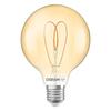 LEDVANCE LED žárovka Vintage 1906 Globe Heart 8 W E27 2200 K stmívatelná