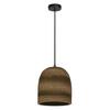 LEDVANCE závěsné svítidlo Cardboard Bell E27 hnědé 4058075837188