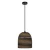 LEDVANCE závěsné svítidlo Cardboard Bell E27 hnědé 4058075837188