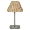 LEDVANCE stolní lampa Raffia E27 zelená 4058075838215