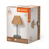LEDVANCE stolní lampa Raffia E27 zelená 4058075838215
