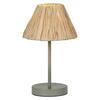 LEDVANCE stolní lampa Raffia E27 zelená 4058075838215