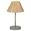 LEDVANCE stolní lampa Raffia E27 zelená 4058075838215
