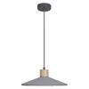 LEDVANCE závěsné svítidlo Concrete Wood 320 mm E27 tmavá šedá 4058075838321