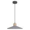 LEDVANCE závěsné svítidlo Concrete Wood 320 mm E27 tmavá šedá 4058075838321
