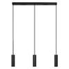 LEDVANCE LED závěsné svítidlo Drums 3xGU10 2xLED černé 4058075838581