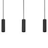 LEDVANCE LED závěsné svítidlo Drums 3xGU10 2xLED černé 4058075838581