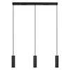 LEDVANCE LED závěsné svítidlo Drums 3xGU10 2xLED černé 4058075838581
