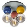 LEDVANCE stropní svítidlo Bubble 3xE27 multicolor 4058075838949