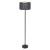 LEDVANCE stojací lampa Felt Weaving Cans E27 tmavá šedá 4058075839168