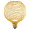 LEDVANCE DECOR LED FLAT GLOBE 125 GOLD 3.5W 827 Frosted E27 Non-DIM 4058075840089
