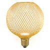 LEDVANCE DECOR LED FLAT GLOBE 125 GOLD 3.5W 827 Frosted E27 Non-DIM 4058075840089