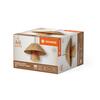 LEDVANCE závěsné svítidlo Bamboo Paper Hut 400 E27 hnědé 4058075840669