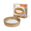 LEDVANCE LED stropní svítidlo Bamboo Paper 400 18W 830 hnědé 4058075840720
