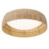 LEDVANCE LED stropní svítidlo Bamboo Paper 400 18W 830 hnědé 4058075840720
