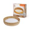 LEDVANCE LED stropní svítidlo Bamboo Paper 500 28W 830 hnědé 4058075840744