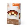 LEDVANCE stropní svítidlo Clay Nest 3xG9 hnědé 4058075841086