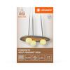 LEDVANCE závěsné svítidlo Concrete Nest 3xG9 šedé 4058075841185