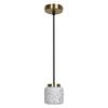 LEDVANCE závěsné svítidlo Terrazzo Ball 1xGU10 bílé 4058075841703