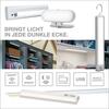 LEDVANCE LED kuchyňské svítidlo Linear Angle Frameless Sensor 55cm CCT DIM černé 4058075842489