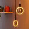 LEDVANCE LED žárovka Vintage 1906 Globe 183 4 W E27 1800 K stmívatelná kouřová