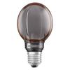 LEDVANCE LED žárovka Vintage 1906 Globe 80 Filament 4 W E27 1800 K stmívatelná kouřová
