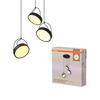 LEDVANCE závěsné svítidlo Decor Puck 3x36 W 220-240 V 3000 K černé