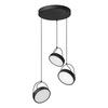 LEDVANCE závěsné svítidlo Decor Puck 3x36 W 220-240 V 3000 K černé