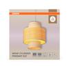 LEDVANCE závěsné svítidlo Decor Wrap Cylinder E27 220-240 V