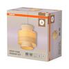 LEDVANCE závěsné svítidlo Decor Wrap Cone E27 220-240 V béžové