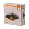 LEDVANCE závěsné svítidlo Decor Flying Mushroom E27 220-240 V zelená/žlutá