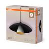 LEDVANCE závěsné svítidlo Decor Flying Mushroom E27 220-240 V černá/bílá