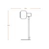 LEDVANCE stolní lampa Decor Firefly E14 220-240 V