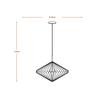 LEDVANCE závěsné svítidlo Decor Paper Lantern Diamond E27 220-240 V