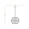 LEDVANCE závěsné svítidlo Decor Paper Lantern Gem E27 220-240 V
