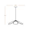 LEDVANCE závěsné svítidlo Decor Rattan Daisy 220-240 V E27